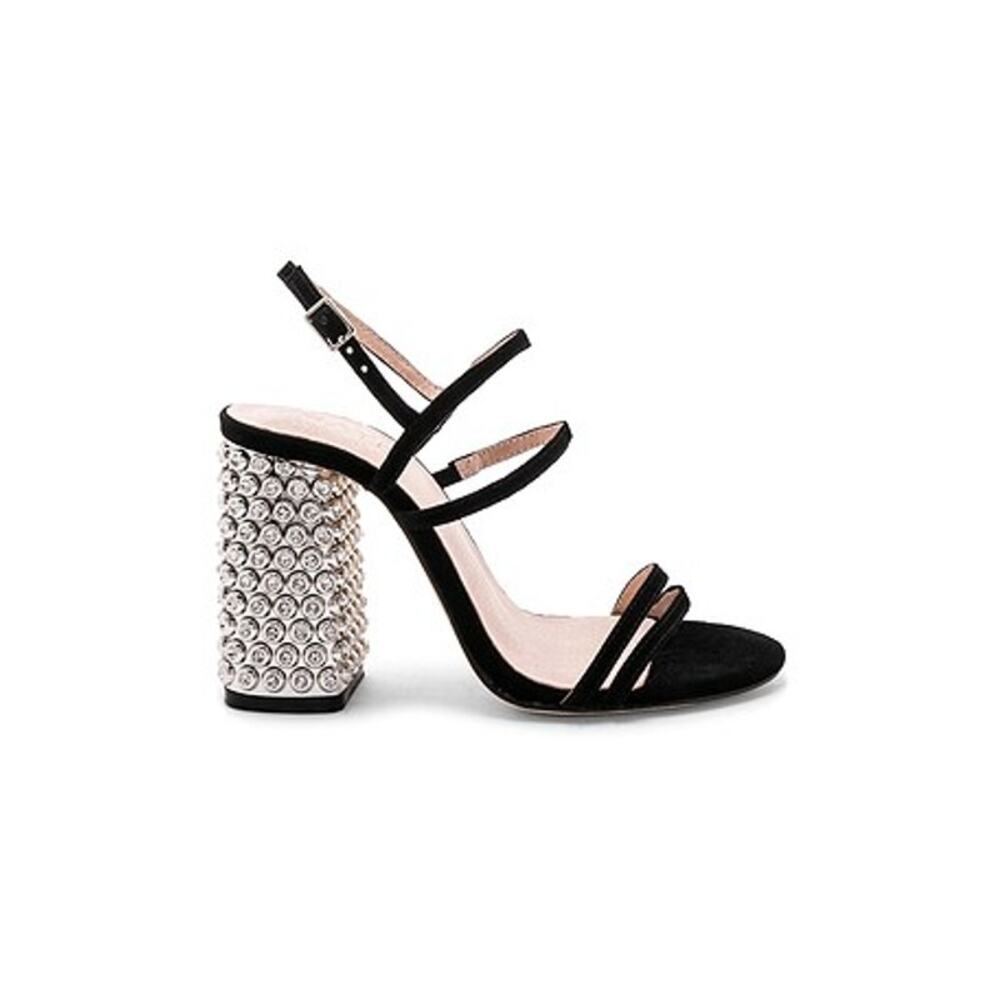 Raye Marmot Heel in Black, Size 9